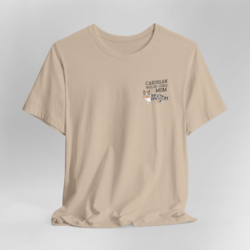 Cardigan Welsh Corgi Mom Shirt - Corgi Tee for Women